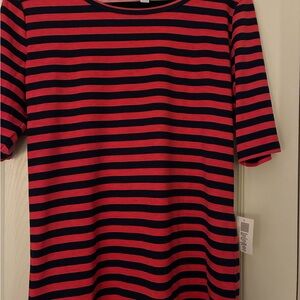 LuLaRoe Pink and Navy Gigi NWT Size XL